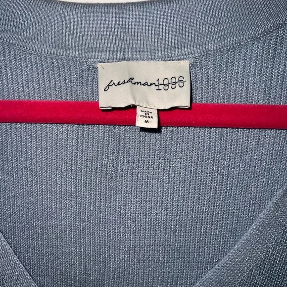 Freshman 1996 Blue Collared Bodycon Dress Size Medium - Picture 3 of 3